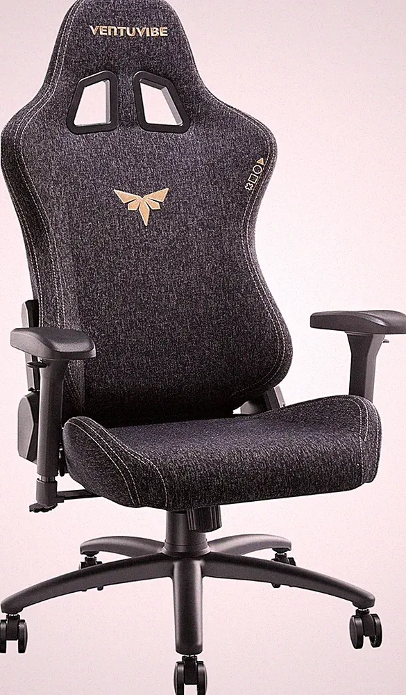 Gaming Chair 4D Adjustable Armrests - 170° Reclining & 320Lb Capacity, High Back