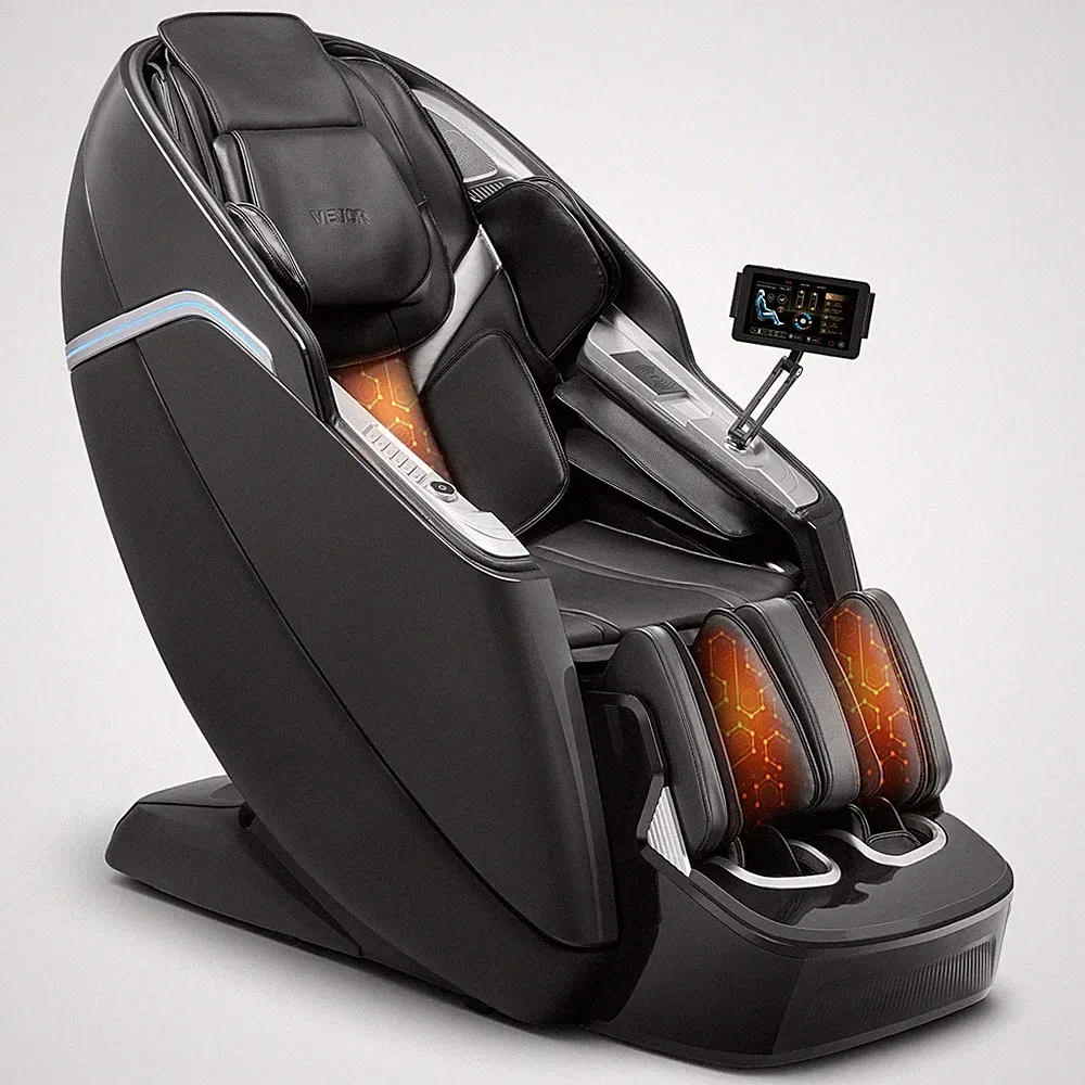 VEVOR Massage Chair Full Body 3D/4D Massage Recliner w/ SL-Track & Yoga Stretch