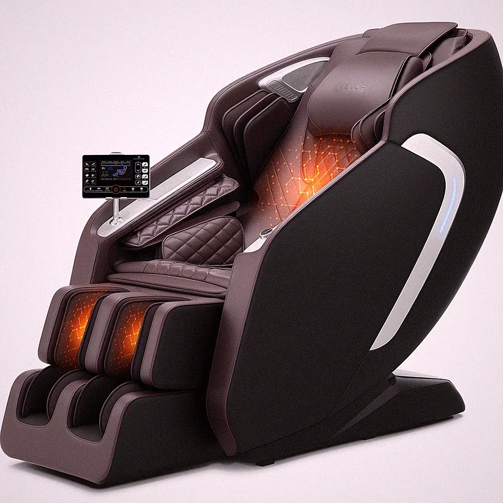 VEVOR Massage Chair Full Body 4D Massage Recliner with SL-Track & Yoga Stretch